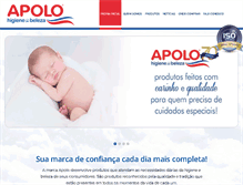 Tablet Screenshot of algodaoapolo.com.br